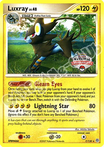 007/130 Luxray LV.48 promo (EN)