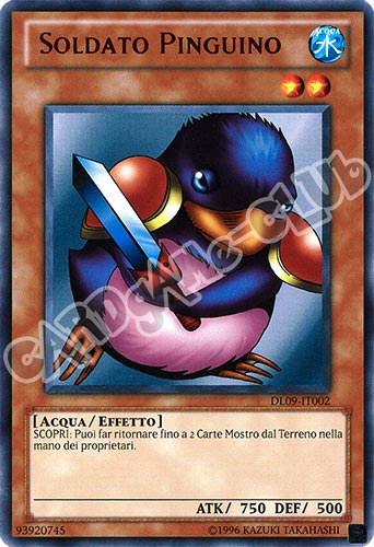 Duelist League 9 DL09-IT002 Soldato Pinguino rara scritta blu Unlimited (IT) -NEAR MINT-
