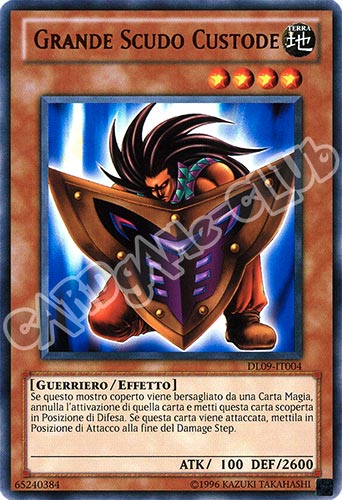 Duelist League 9 DL09-IT004 Grande Scudo Custode rara scritta mattone Unlimited (IT) -NEAR MINT-