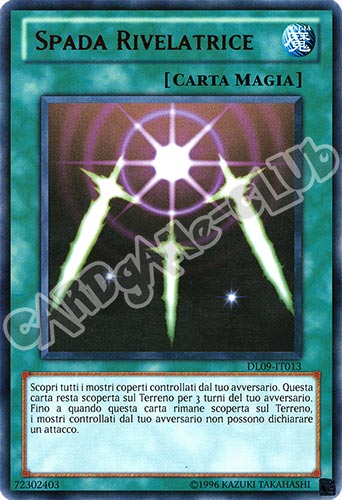 Duelist League 9 DL09-IT013 Spada Rivelatrice rara scritta mattone Unlimited (IT) -NEAR MINT-