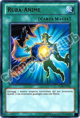 Duelist League 9 DL09-IT016 Ruba-Anime rara scritta mattone Unlimited (IT) -NEAR MINT-
