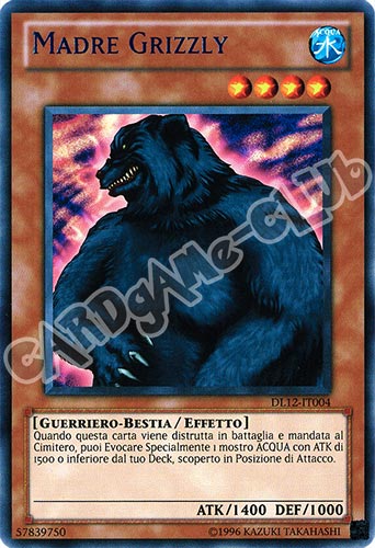 Duelist League 12 DL12-IT004 Madre Grizzly rara scritta porpora Unlimited (IT) -NEAR MINT-