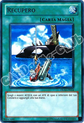 Duelist League 12 DL12-IT014 Recupero rara scritta rossa Unlimited (IT) -NEAR MINT-