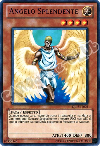 Duelist League 13 DL13-IT002 Angelo Splendente rara scritta porpora Unlimited (IT) -NEAR MINT-