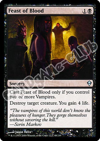 088 / 249 Feast of Blood non comune (EN) -NEAR MINT-