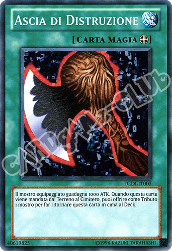 Duelist League DLDI-IT003 Ascia di Distruzione comune Unlimited (IT) -NEAR MINT-