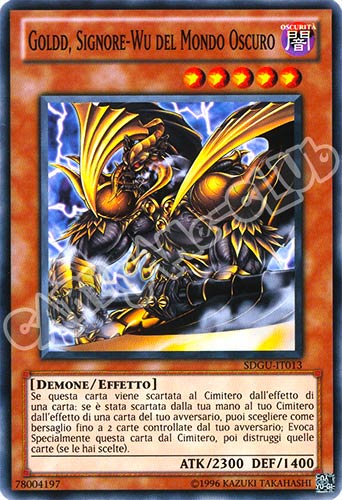 SDGU-IT013 Goldd, Signore-Wu del Mondo Oscuro comune unlimited (IT) -NEAR MINT-