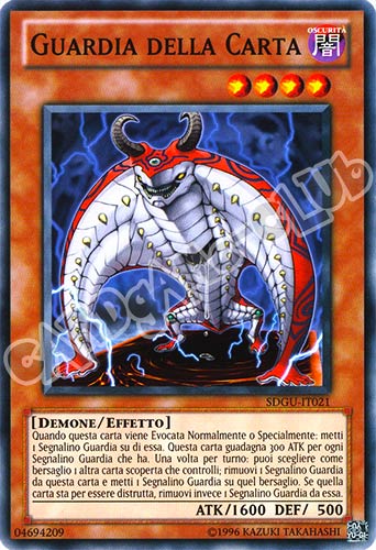 SDGU-IT021 Guardia della Carta comune unlimited (IT) -NEAR MINT-