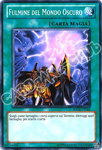 SDGU-IT024 Fulmine del Mondo Oscuro comune unlimited (IT) -NEAR MINT-