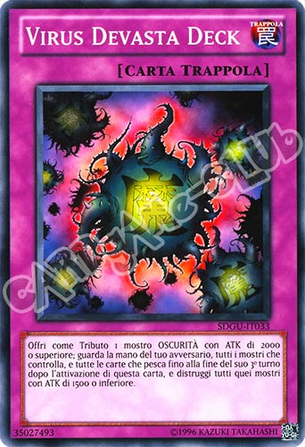 SDGU-IT033 Virus Devasta Deck comune unlimited (IT) -NEAR MINT-