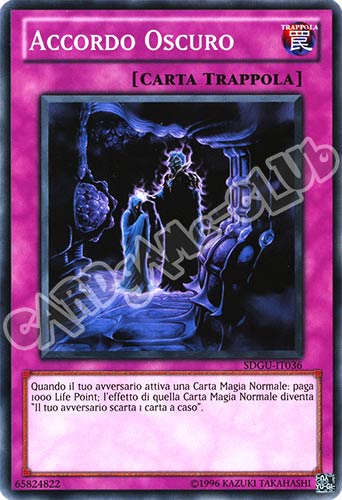 SDGU-IT036 Accordo Oscuro comune unlimited (IT) -NEAR MINT-