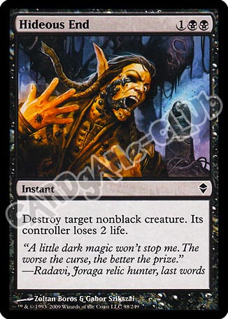 098 / 249 Hideous End comune (EN) -NEAR MINT-