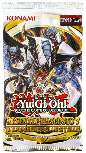 Arsenale Nascosto 7: Cavaliere delle Stelle unlimited busta 5 carte