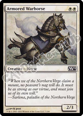 007 / 249 Armored Warhorse comune (EN) -NEAR MINT-