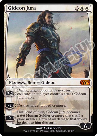 016 / 249 Gideon Jura rara mitica (EN) -NEAR MINT-