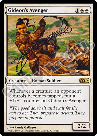 017 / 249 Gideon's Avenger rara (EN) -NEAR MINT-