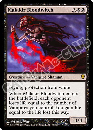 100 / 249 Malakir Bloodwitch rara (EN) -NEAR MINT-