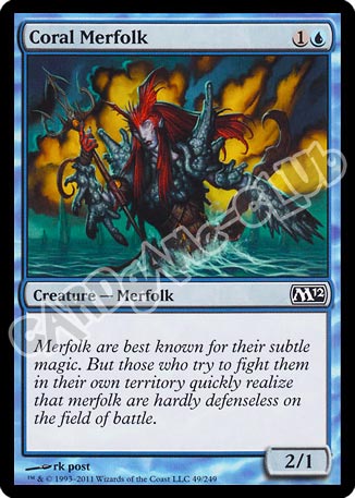 049 / 249 Coral Merfolk comune (EN) -NEAR MINT-