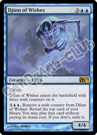 051 / 249 Djinn of Wishes rara (EN) -NEAR MINT-