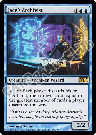 059 / 249 Jace's Archivist rara (EN) -NEAR MINT-