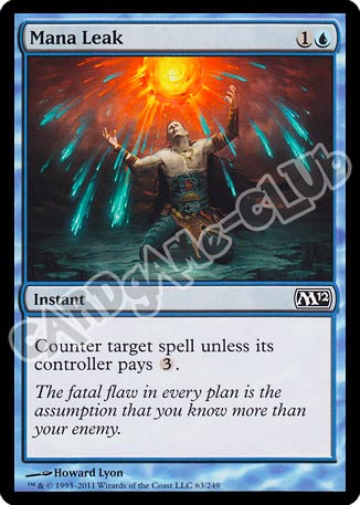 063 / 249 Mana Leak comune (EN) -NEAR MINT-