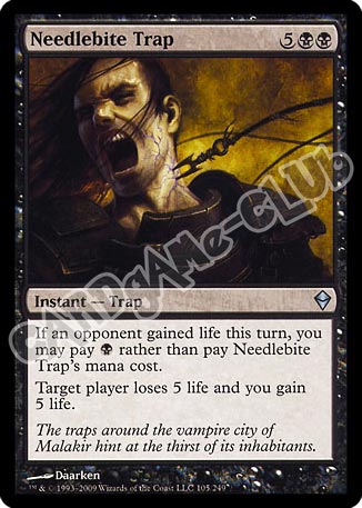 105 / 249 Needlebite Trap non comune (EN) -NEAR MINT-