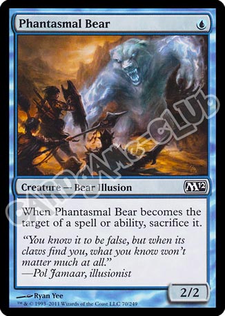 070 / 249 Phantasmal Bear comune (EN) -NEAR MINT-