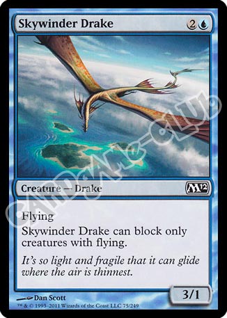 075 / 249 Skywinder Drake comune (EN) -NEAR MINT-