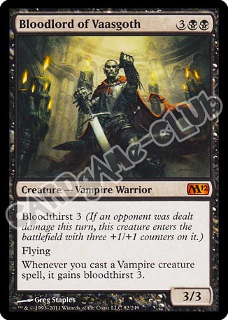 082 / 249 Bloodlord of Vaasgoth rara mitica (EN) -NEAR MINT-