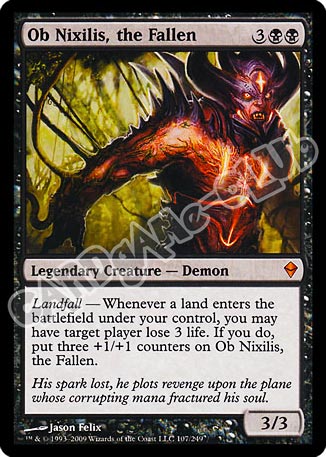 107 / 249 Ob Nixilis, the Fallen rara mitica (EN) -NEAR MINT-