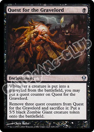 108 / 249 Quest for the Gravelord non comune (EN) -NEAR MINT-