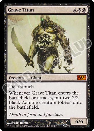 098 / 249 Grave Titan rara mitica (EN) -NEAR MINT-