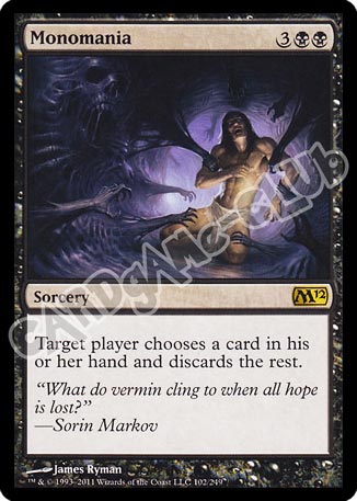 102 / 249 Monomania rara (EN) -NEAR MINT-