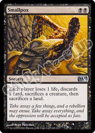 108 / 249 Smallpox non comune (EN) -NEAR MINT-