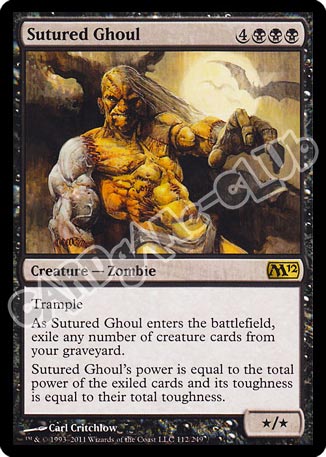 112 / 249 Sutured Ghoul rara (EN) -NEAR MINT-