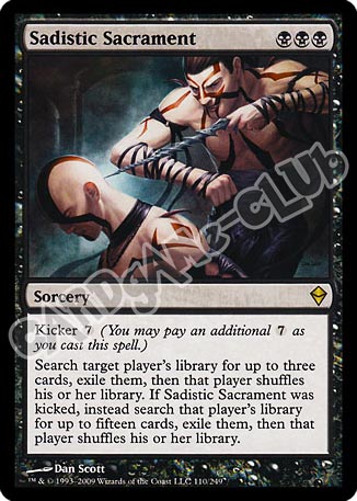 110 / 249 Sadistic Sacrament rara (EN) -NEAR MINT-