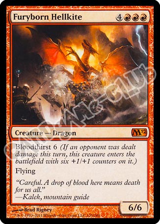 135 / 249 Furyborn Hellkite rara mitica (EN) -NEAR MINT-
