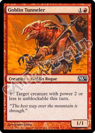 142 / 249 Goblin Tunneler comune (EN) -NEAR MINT-