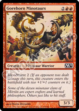 144 / 249 Gorehorn Minotaurs comune (EN) -NEAR MINT-