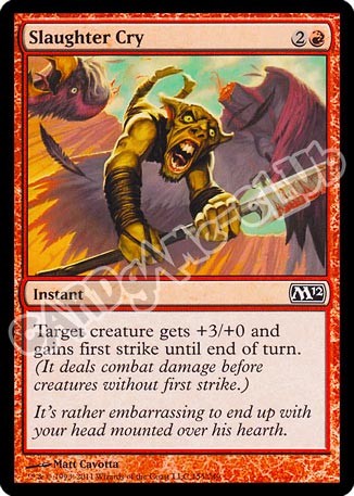 155 / 249 Slaughter Cry comune (EN) -NEAR MINT-