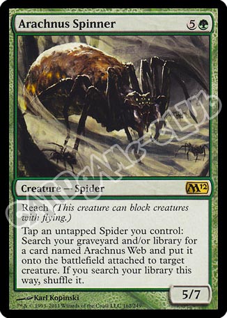 162 / 249 Arachnus Spinner rara (EN) -NEAR MINT-