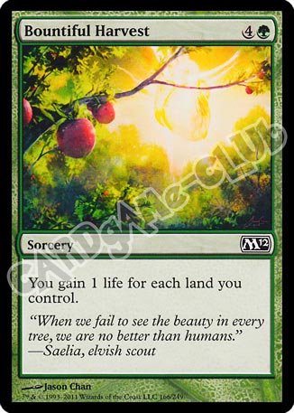 166 / 249 Bountiful Harvest comune (EN) -NEAR MINT-