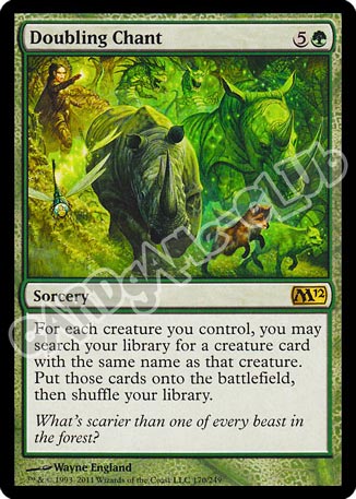 170 / 249 Doubling Chant rara (EN) -NEAR MINT-