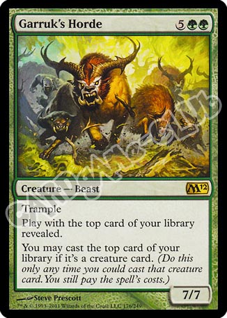 176 / 249 Garruk's Horde rara (EN) -NEAR MINT-