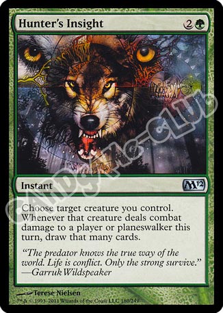 180 / 249 Hunter's Insight non comune (EN) -NEAR MINT-