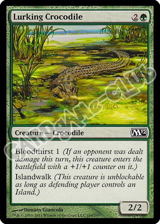 184 / 249 Lurking Crocodile comune (EN) -NEAR MINT-