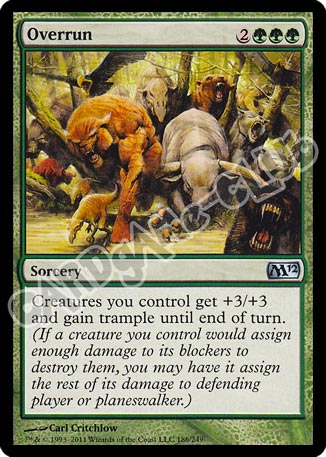 186 / 249 Overrun non comune (EN) -NEAR MINT-