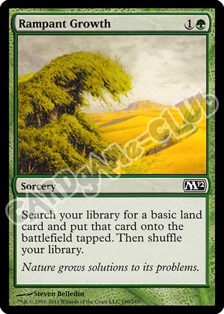 190 / 249 Rampant Growth comune (EN) -NEAR MINT-