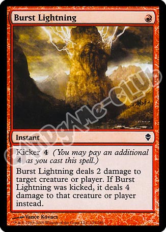 119 / 249 Burst Lightning comune (EN) -NEAR MINT-