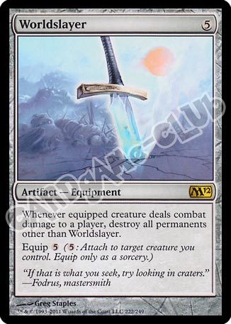 222 / 249 Worldslayer rara (EN) -NEAR MINT-